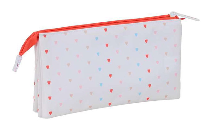 Safta Portatodo Triple 22 x 12 x 3 cm, Organizador para Niños Edad Recomendada 36 Meses