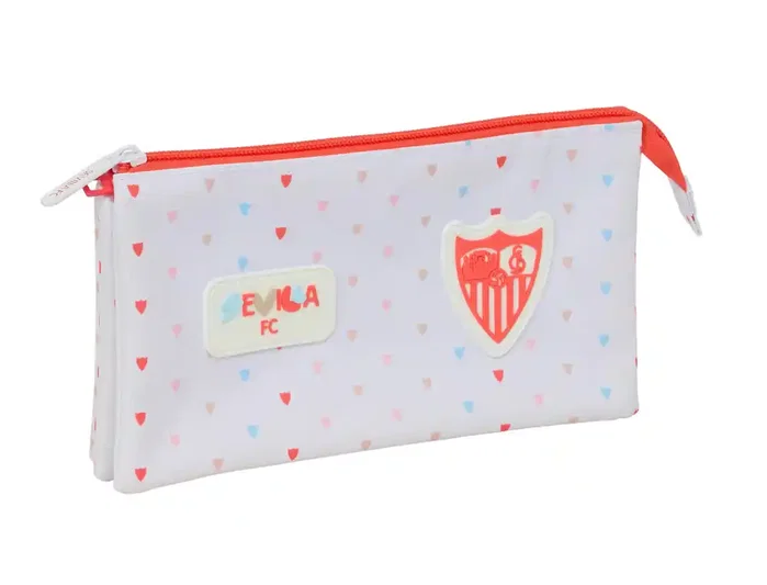 Safta Portatodo Escolar Sevilla f.c. 22x12x3 cm