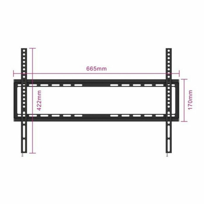 EWENT EW1503 Soporte de Pared para TV 37-70 Pulgadas Negro EWENT EW1503 Soporte de Pared para TV 37-70 Pulgadas Negro