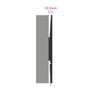 EWENT Soporte de Pared Ultra Delgado para TV EW1503 70" (177,8 cm) Negro, VESA 200-600mm, Perfil 19,5mm
