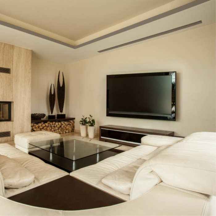 EWENT Soporte de Pared Ultra Delgado para TV EW1503 70" (177,8 cm) Negro, VESA 200-600mm, Perfil 19,5mm