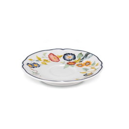 Le coq Plato para Taza Florentius COQFLORENTI-154020 Diámetro 15 cm (6 Unidades) Porcelana