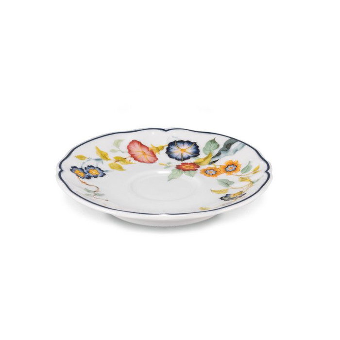 Le coq Plato para Taza Florentius COQFLORENTI-154020 Diámetro 15 cm (6 Unidades) Porcelana Le coq Plato para Taza Florentius COQFLORENTI-154020 Diámetro 15 cm (6 Unidades) Porcelana