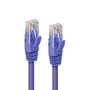 MicroConnect Cable de Parcheo CAT6A UTP 5m Púrpura LSZH para 10Gbit y 500Mhz con conectores RJ45