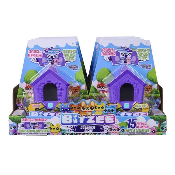 Spin Master Bitzee Mascota Digital Doghouse - Juego Interactivo Multilingüe para Niños de 5+ Años con Luces y Sonidos, Incluye Pilas AAA