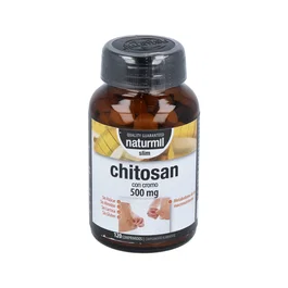 Dietmed Chitosan Slim - 120 Comprimidos - Quitosano 500 mg - Complemento para Adelgazamiento y Control de Colesterol - Ref. 500Mg. 120Comp.