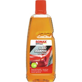 Sonax Champú Brillo Concentrado SX03143000 para Pintura, Goma, Plástico, Vinilo y Cristal, Limpia y cuida la pintura sin fosfatos.