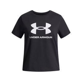 Camiseta de Manga Corta Infantil Under Armour Big Logo Negro M