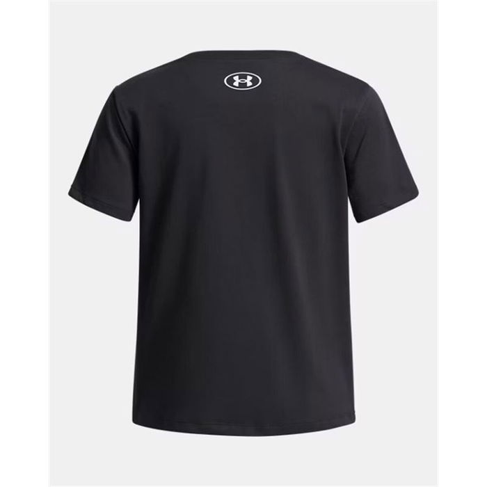 Camiseta de Manga Corta Infantil Under Armour Big Logo Negro M Camiseta de Manga Corta Infantil Under Armour Big Logo Negro M