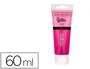 Liderpapel Pintura acrílica en tubo de plástico de 60 ml, color Magenta