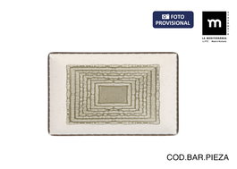 Inde Bandeja Rectangular Decorativa 'Occhio', 20 cm de Largo x 13 cm de Ancho x 1.6 cm de Alto, Para Servir o Decorar (24 Unidades)