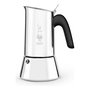 Bialetti Venus Box Cafetera Italiana NEW VENUS 4TZ Induction, 4 Tazas (0.2 L) Acero Inoxidable Plata, Para Cocinas de Inducción
