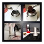 Bialetti Venus Box Cafetera Italiana NEW VENUS 4TZ Induction, 4 Tazas (0.2 L) Acero Inoxidable Plata, Para Cocinas de Inducción