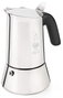 Bialetti NEW VENUS 4TZ Induction, Cafetera italiana de Acero Inoxidable, Plata