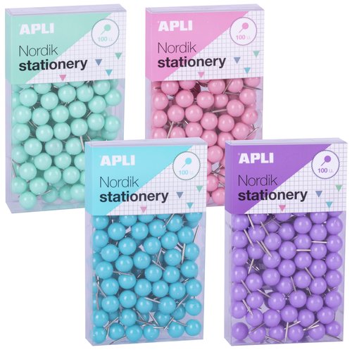 Aguja Señalizadora Portaetiquetas Apli Ø 0.9X 20 Mm Caja De 100 Surtidas (Set de 8) Aguja Señalizadora Portaetiquetas Apli Ø 0.9X 20 Mm Caja De 100 Surtidas (Set de 8)