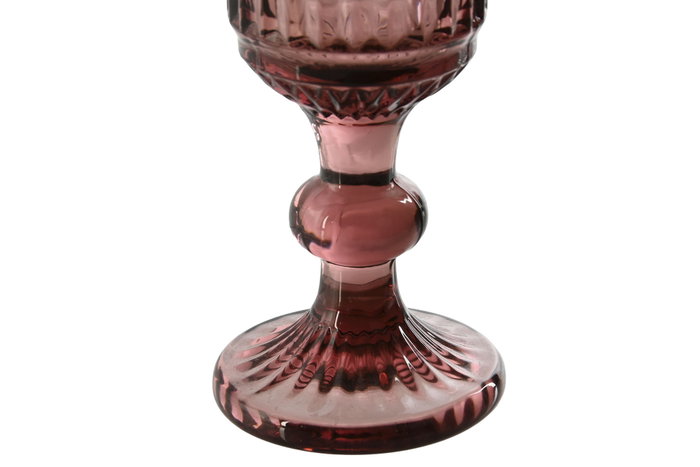 DKD Home Decor Set de 6 Copas de Cristal Rosa Rayado Stripes Garbo DKD Home Decor Set de 6 Copas de Cristal Rosa Rayado Stripes Garbo