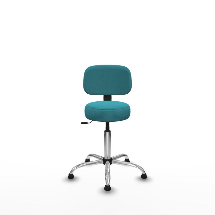 PIQUERAS Y CRESPO Silla Llanos Bali Turquesa con Base Cromada PIQUERAS Y CRESPO Silla Llanos Bali Turquesa con Base Cromada