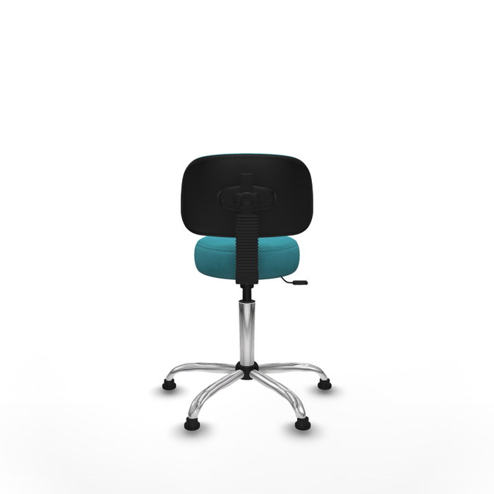 PIQUERAS Y CRESPO Silla Llanos Bali Turquesa con Base Cromada PIQUERAS Y CRESPO Silla Llanos Bali Turquesa con Base Cromada