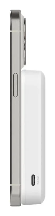 Belkin BoostCharge Pro 8000 mAh Cargador inalámbrico Magnético Qi2 15W Blanco