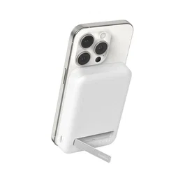 Belkin Base de carga inalámbrica magnética Qi2 15W BPD007btWH 8000mAh blanca