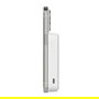 Belkin BPD007BTWH Powerbank Magnético 8000 mAh con Carga Inalámbrica Qi2 15W y USB-C - Cargador Portátil para iPhone con MagSafe y Smartphones - Blanco