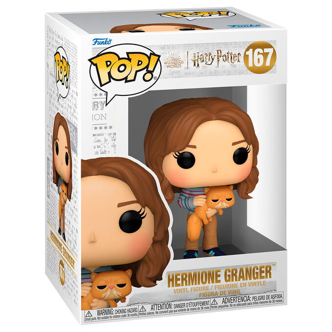 Funko Harry Potter POP & Buddy! Hermione con Crookshanks Funko Harry Potter POP & Buddy! Hermione con Crookshanks