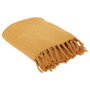 Home Deco Factory Manta Gofrada Amari Amarillo Mostaza 170x250 cm