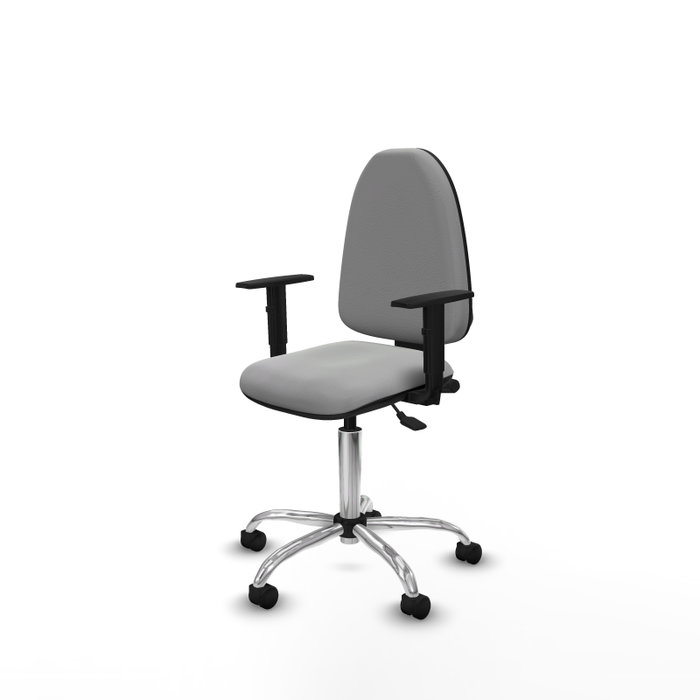 PIQUERAS Y CRESPO Silla de oficina Aýna Gris claro con mecanismo Asincro PIQUERAS Y CRESPO Silla de oficina Aýna Gris claro con mecanismo Asincro