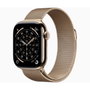 Apple Watch Series 11 GPS + Cellular 46mm Titanio Dorado con Correa Milanese Loop