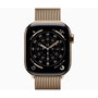 Apple Watch Series 11 GPS + Cellular 46mm Titanio Dorado con Correa Milanese Loop