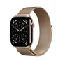 Apple Watch Series 11 GPS + Cellular 46mm Titanio Dorado con Correa Milanese Loop