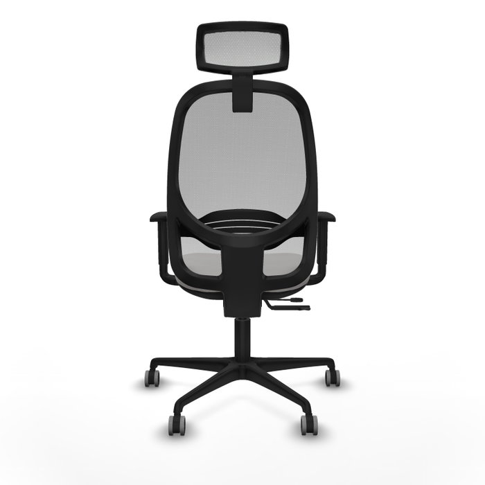 PIQUERAS Y CRESPO Silla de oficina Cilanco Sincro/Traslack Blanco y Gris PIQUERAS Y CRESPO Silla de oficina Cilanco Sincro/Traslack Blanco y Gris