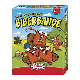 AMIGO 02920 Biberbande - Juego de Cartas de Emparejamiento, 2 a 6 Jugadores, 66 Cartas, Edad 6+
