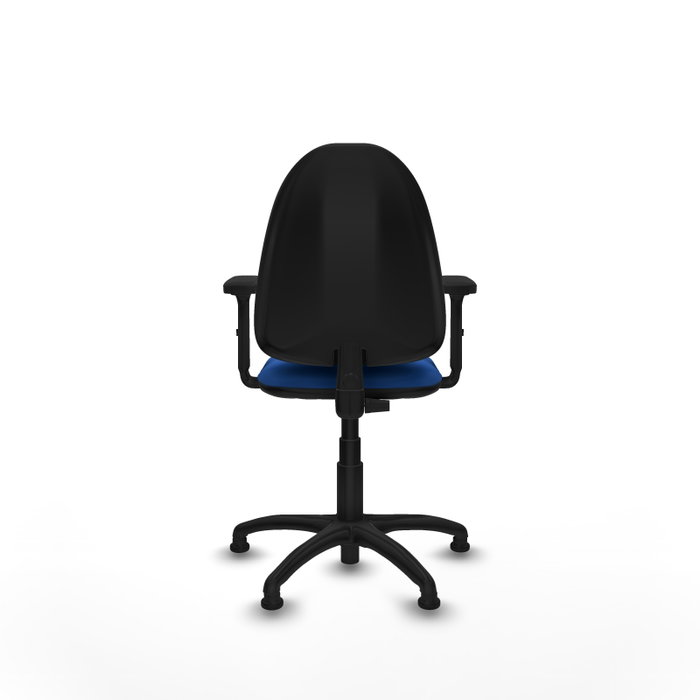 PIQUERAS Y CRESPO Silla de oficina Aýna Azul con Brazos 2D