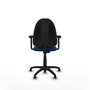PIQUERAS Y CRESPO Silla de oficina Aýna Azul con Brazos 2D