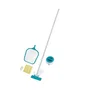 Bestway Kit de Limpieza para Piscinas hasta 3,96 m - Aquaclear con Red Skimmer, Flotador, Aspirador, Tira de Prueba y Parche de Reparación - BES6941607344286