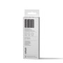 Cricut Rotuladores Metalizados Permanentes de 1,0 mm, Dorado/Plata/Cobre (3 uds.) + Adaptador