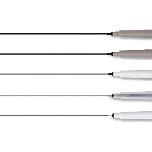 Cricut Rotuladores Metalizados Permanentes de 1,0 mm, Dorado, Plata y Cobre (3 unidades) + Adaptador