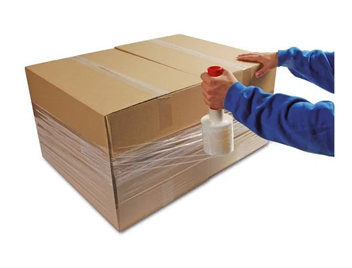 Cellofix Film Extensible Manual para Embalaje, Transparente, 23 Micras, Ancho 100 mm x Largo 150 m