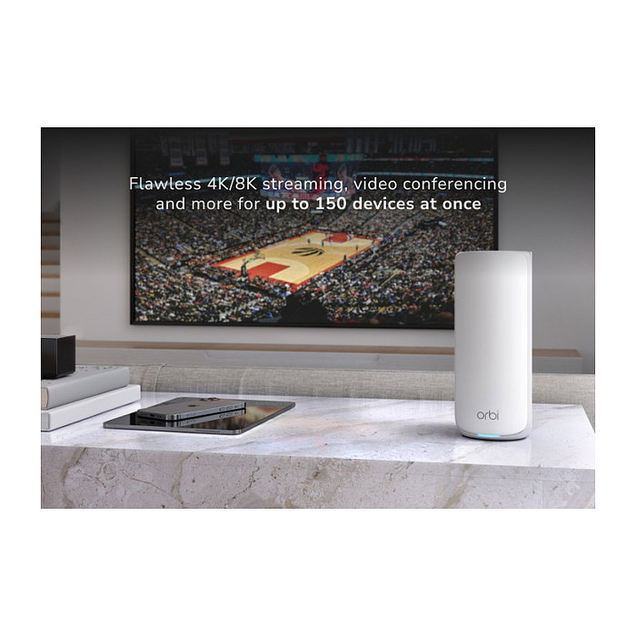 NETGEAR Orbi RBE872 Wi-Fi 7 Mesh Tribanda NETGEAR Orbi RBE872 Wi-Fi 7 Mesh Tribanda
