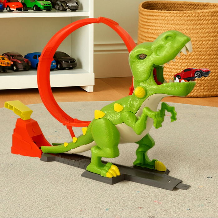 Pista de Carreras Teamsterz 58 X 35 X 13 CM (4 Unidades)