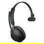 Jabra Evolve2 65 Mono UC + Link 380c Auricular Diadema Conexión USB-C Negro