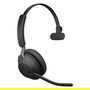 Jabra Evolve2 65 Mono UC + Link 380c Auricular Diadema Conexión USB-C Negro