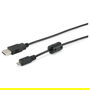 EQUIP Cable USB-A 2.0 a Micro-B 128596 Macho/Macho 1m Negro