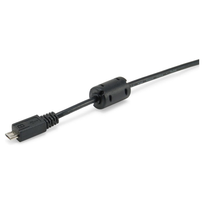 EQUIP Cable USB-A 2.0 a Micro-B 128596 Macho/Macho 1m Negro