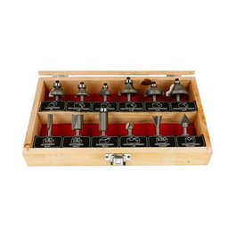 Haukka Estuche de 12 Fresas de 8 mm