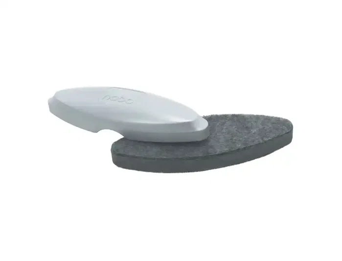 NOBO Borrador Magnético para Pizarra de Cristal Plata