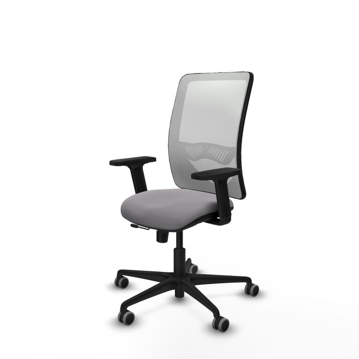 PIQUERAS Y CRESPO Silla de oficina Zulema Gris y Blanco PIQUERAS Y CRESPO Silla de oficina Zulema Gris y Blanco