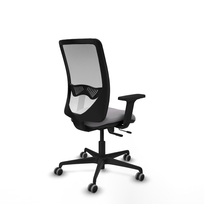 PIQUERAS Y CRESPO Silla de oficina Zulema Gris y Blanco PIQUERAS Y CRESPO Silla de oficina Zulema Gris y Blanco