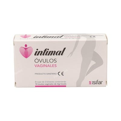 ISIFAR Óvulos Vaginales Intimal 10 Unidades